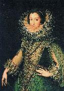 Rodrigo de Villandrando Portrait of an Unknown Lady painting